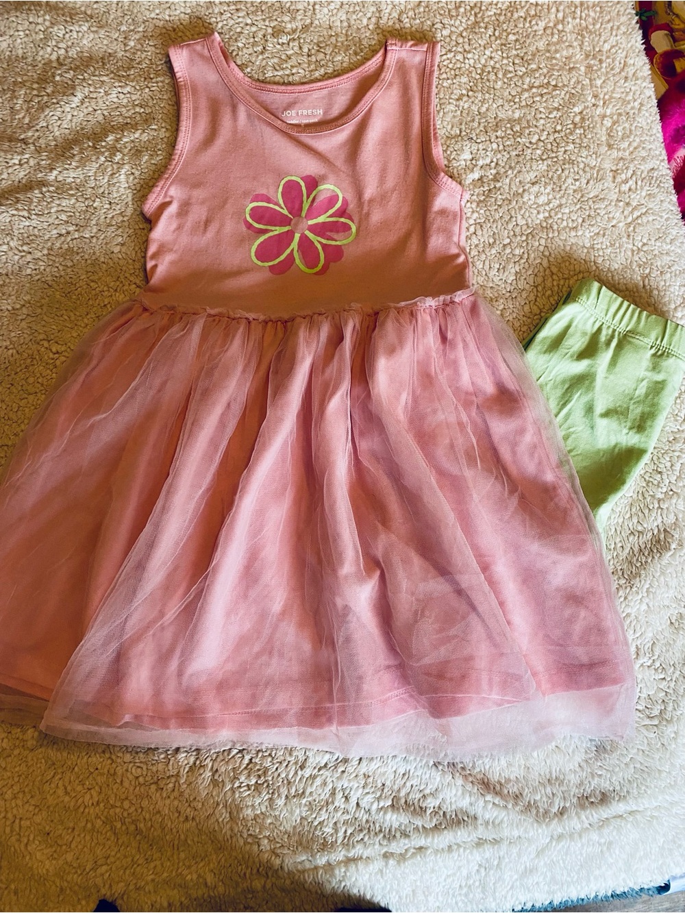 Joe Fresh toddler girl dress and short set
